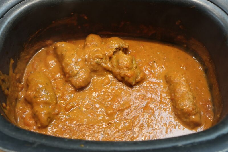 File:Oxford sausages slow cooked in curry sauce.jpg