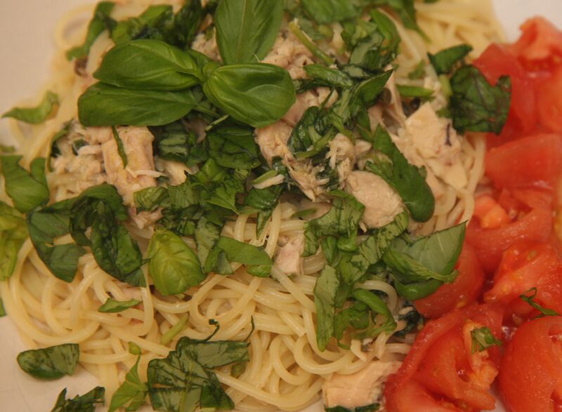 File:Tuna basil and lemon spaghetti recipe.jpg