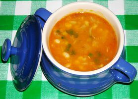 Jani me fasule (Bean soup)