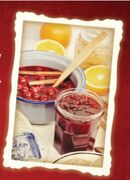 Sweet red cabernet cranberry sauce