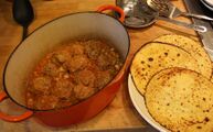 With tortillas and pasta shells!