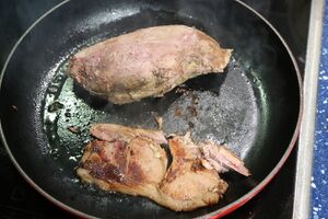 Make sure the bacon is crispy too
