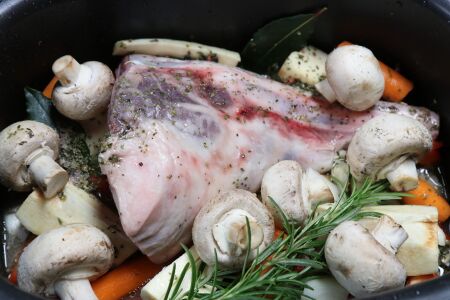 Rick Steins Slow Cooked Greek Lamb recipe