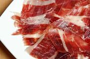 Spanish Jamon serrano of Huelva