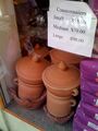 Earthenware couscoussier