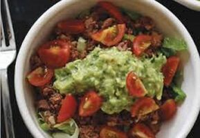 Cuban guacamole summer salad