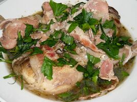 Stewed quails