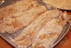'Breaded' fillets
