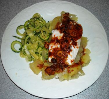 Merluza a la gallega - A Thermomix recipe