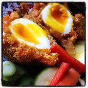 Vegetarian Scotch eggs