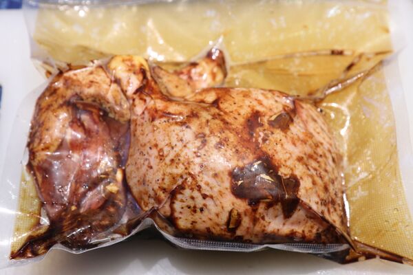 Sous vide 'crispy' duck legs