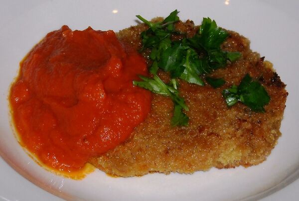 Crab cakes, British recipe