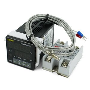 PID temperature controller, thermocouple & solid-state relay Amazon.co.uk