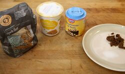 Soda bread ingredients - spelt flour version