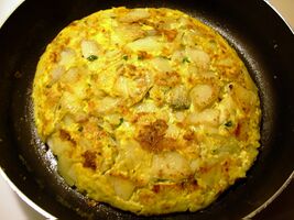 Tortilla 'batatas harras'