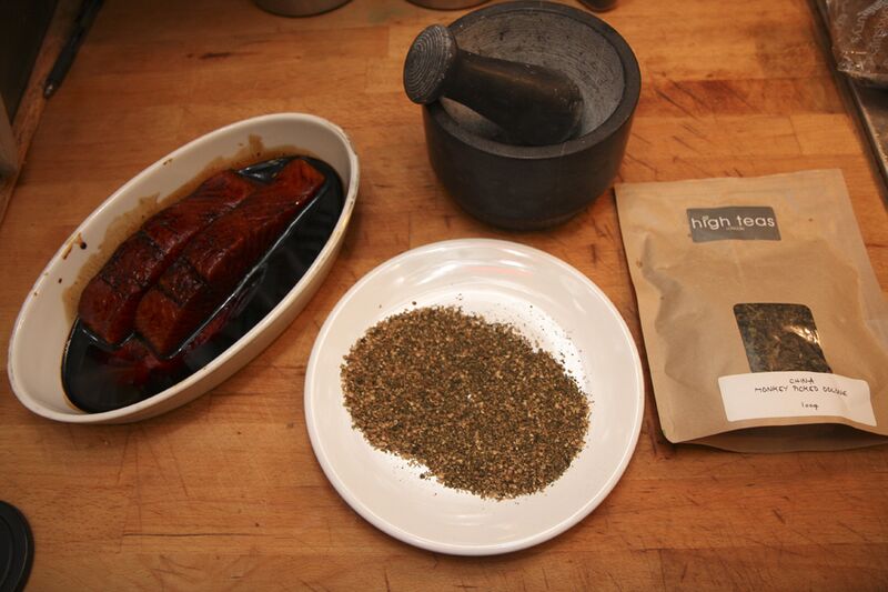 File:Green tea salmon ingredients.jpg