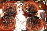 Beefsteak tomatoes and balsamic vinegar