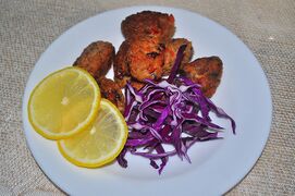 Albóndigas de pescado (Fish balls)