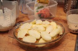 Before the sour cream and breadcrumbs