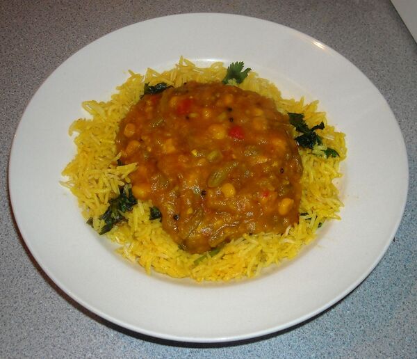 Easy vegetable curry - A Thermomix recipe