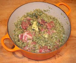 Ready for the oven