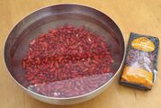 Soak the unsalted beans for at least 24 hours - longer won't hurt.
