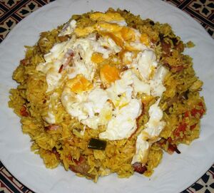 'Greasy spoon' kedgeree