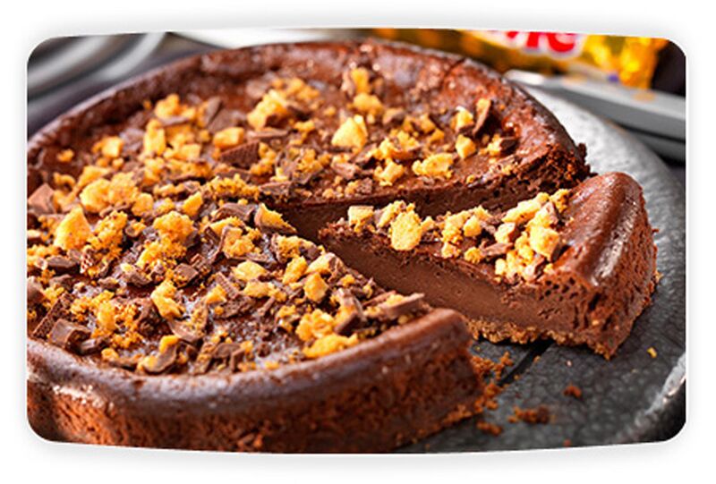 File:Choccy Philadelphia baked crunchie cheesecake recipe.jpg