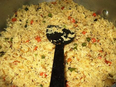 Pulao rice, Indian recipe