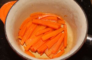 Glazed carrots