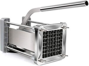 This comes highly recommended - [[Sopito Stainless Steel Potato Cutter][